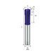 Фреза твердосплавна H70EC4-2x0.25Rx2Cx4x50Lx6.5EL NAC